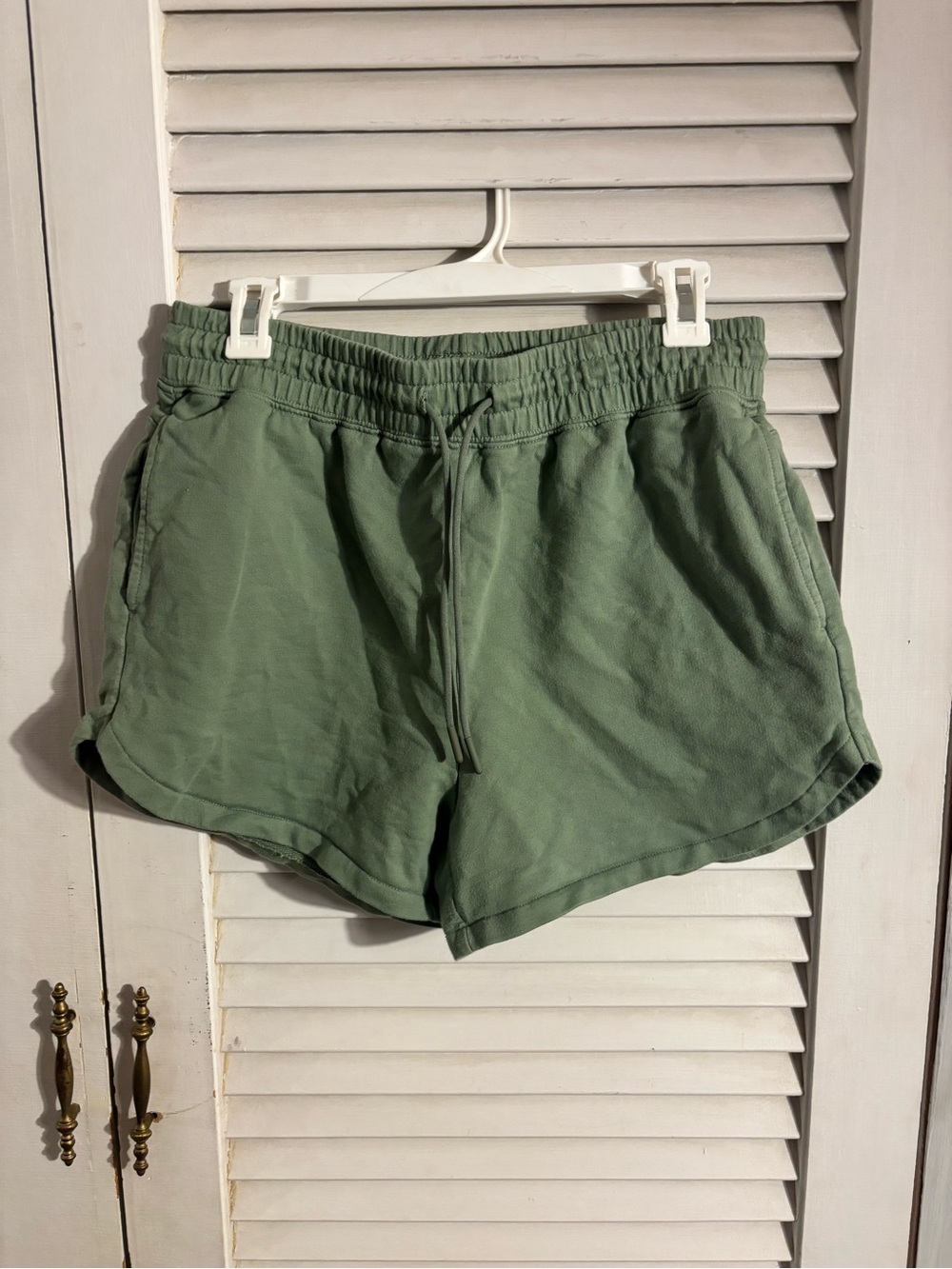 Gymshark Green Shorts.    Size medium